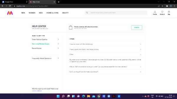 How To Delete Myntra Account