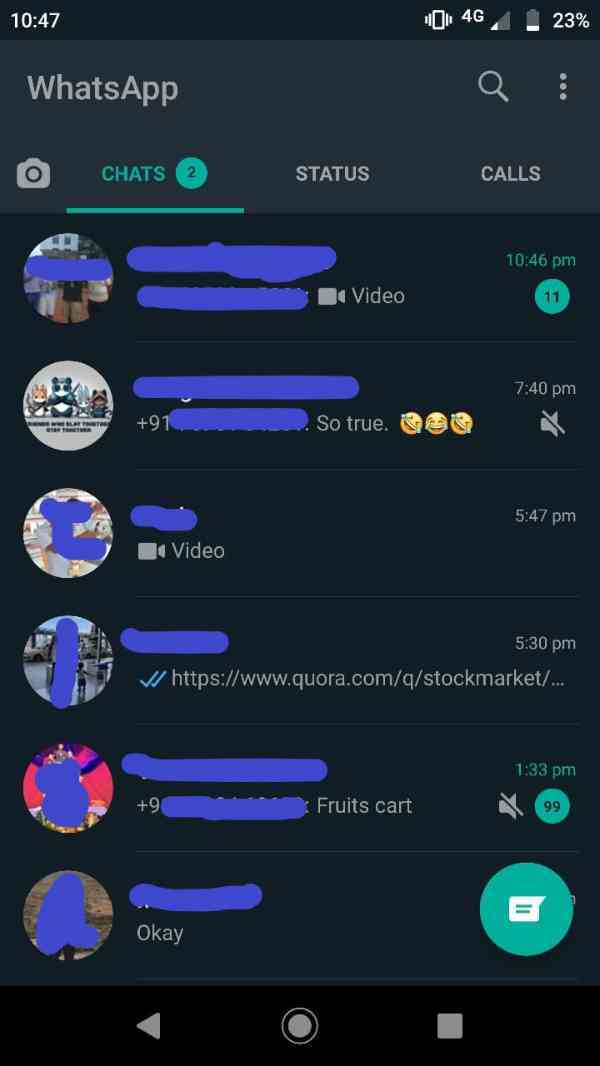 How to delete others status in WhatsApp