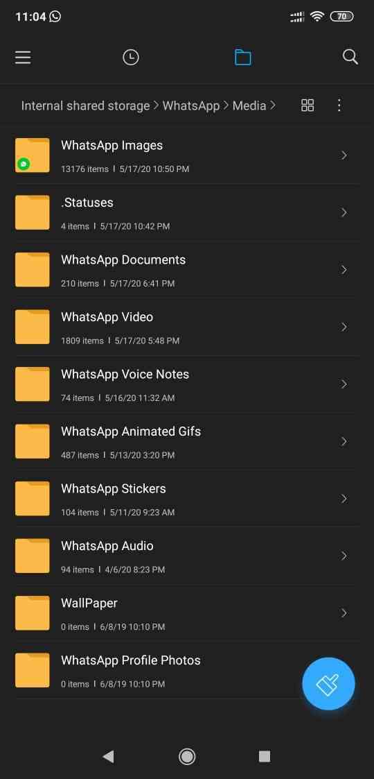 How to delete others status in WhatsApp