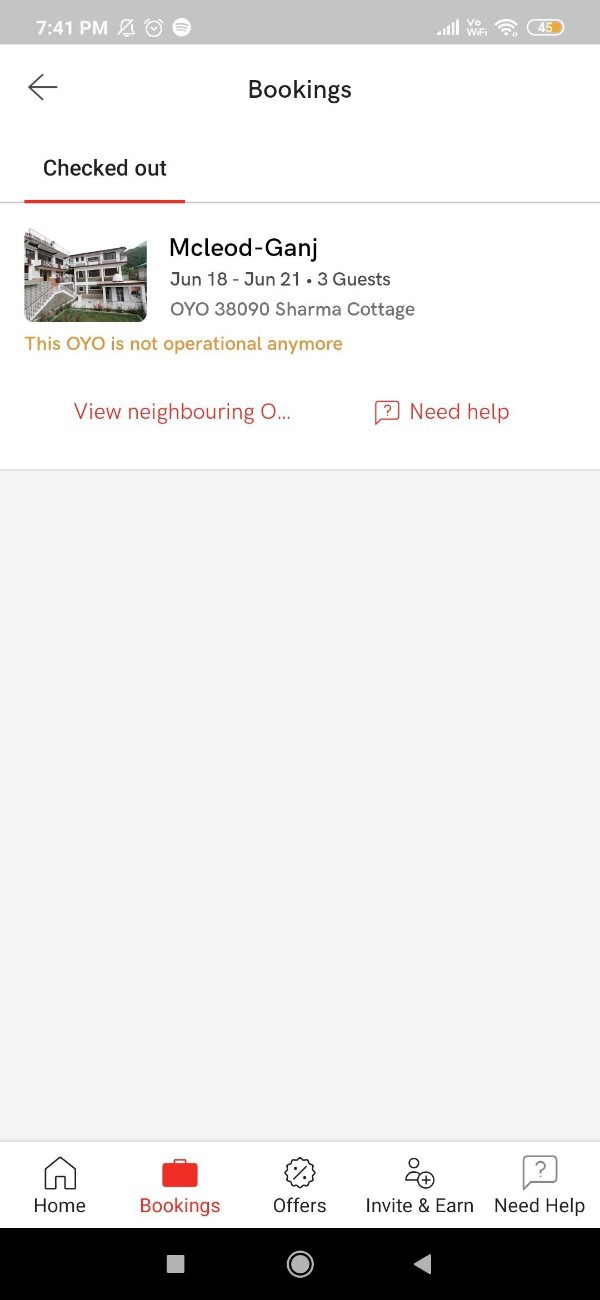 How To Delete OYO Booking History