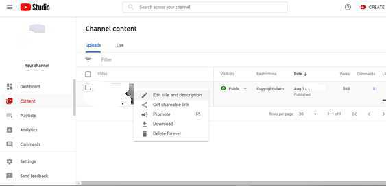 How To Delete Uploaded Video On YouTube