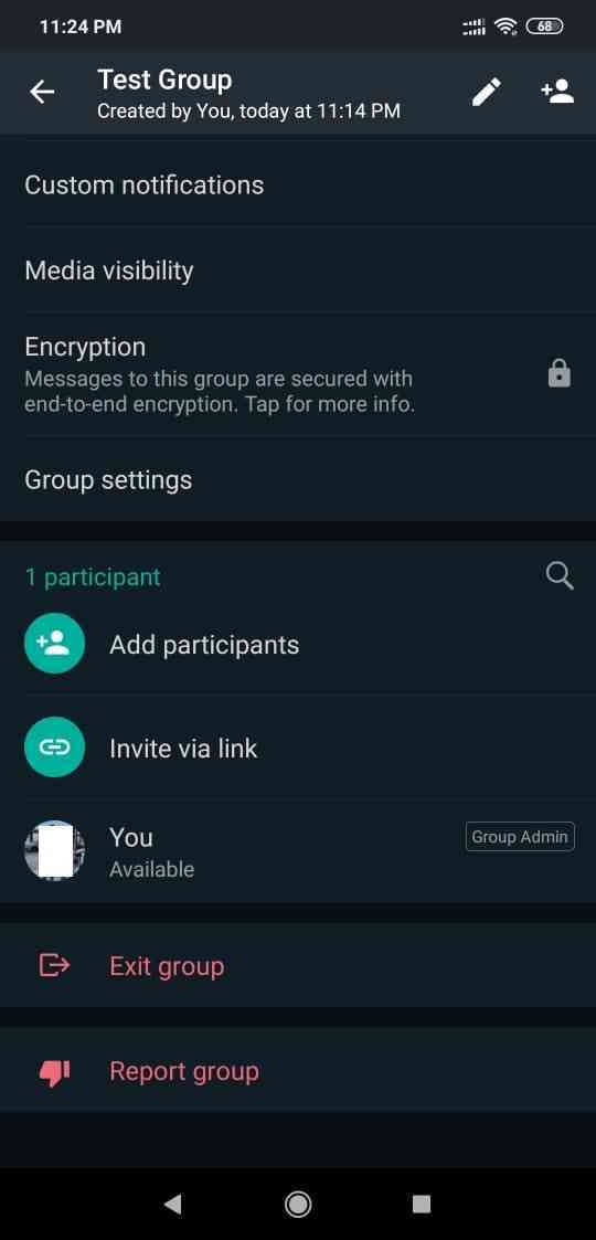 How to delete WhatsApp group for everyone
