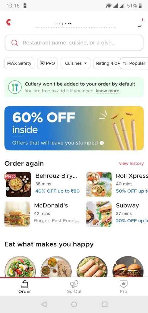How To Delete Zomato Account