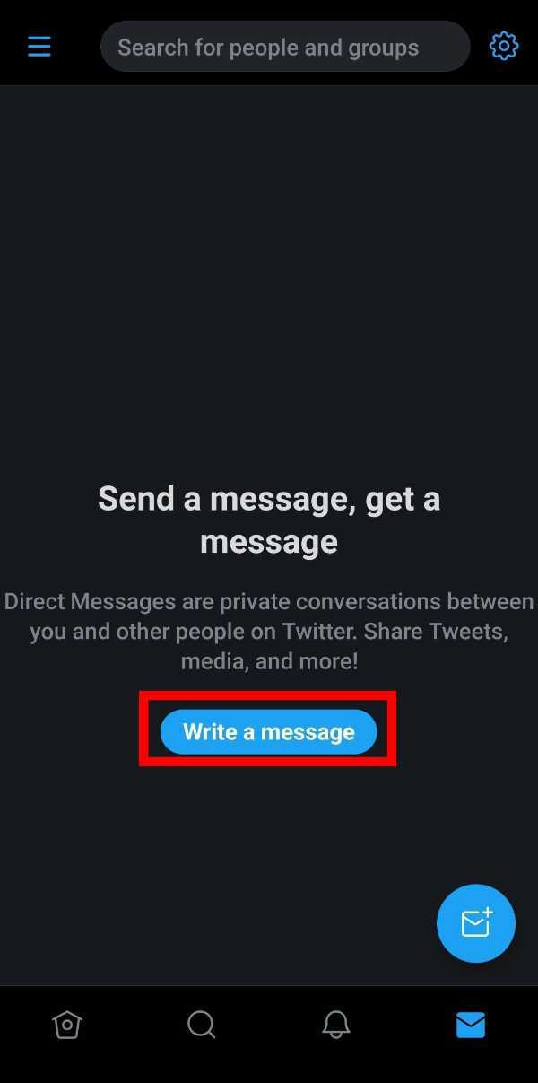 How To Dm On Twitter (Android)