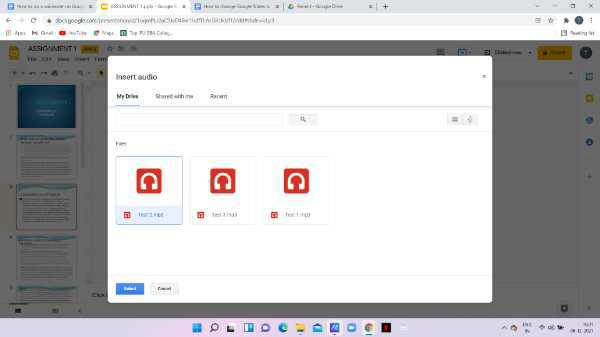 How To Do A Voiceover On Google Slides