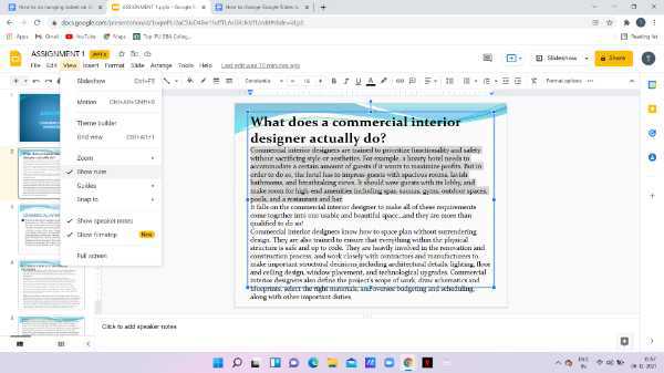 How To Do Hanging Indent On Google Slides