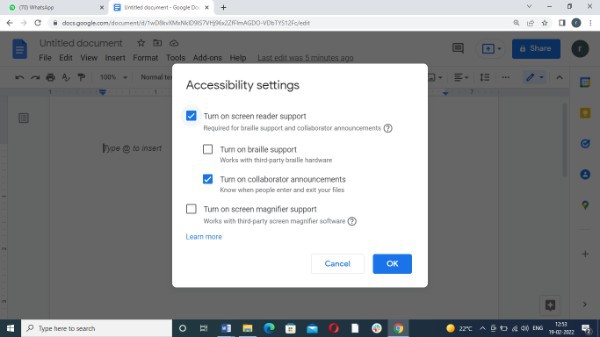How To Do Text To Speech On Google Docs