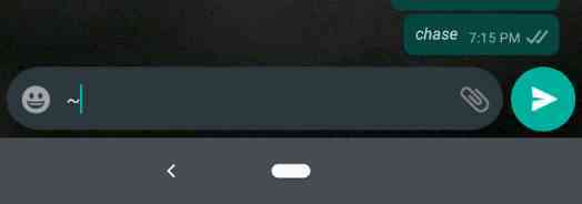 How To Do Underline In WhatsApp Chat