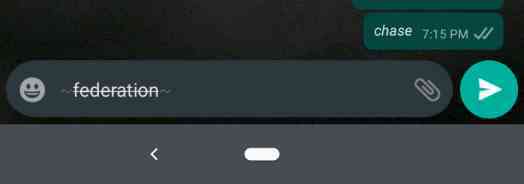 How To Do Underline In WhatsApp Chat