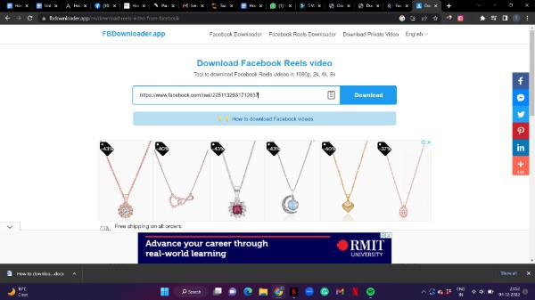 How To Download Facebook Reels