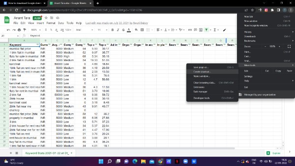 How To Download Google Sheets To Desktop
