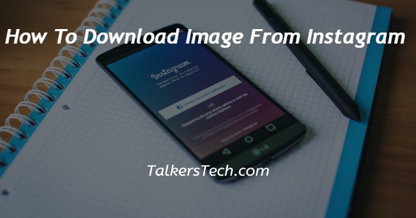 How To Download Image From Instagram