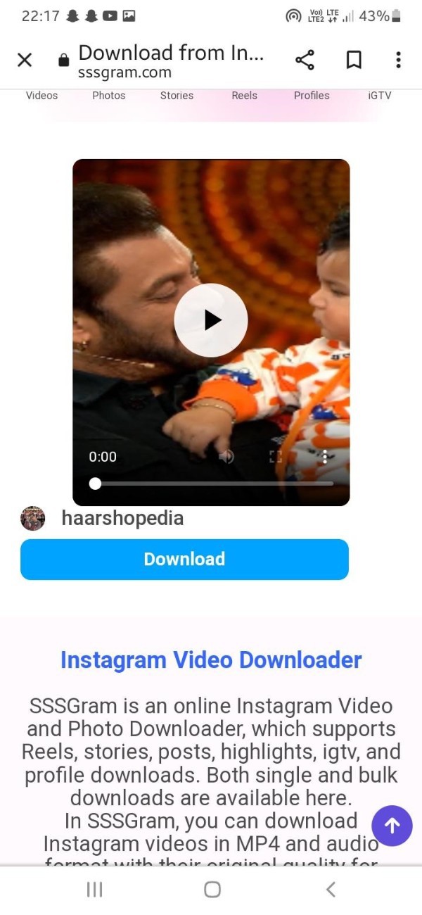 How To Download Instagram Videos Without App