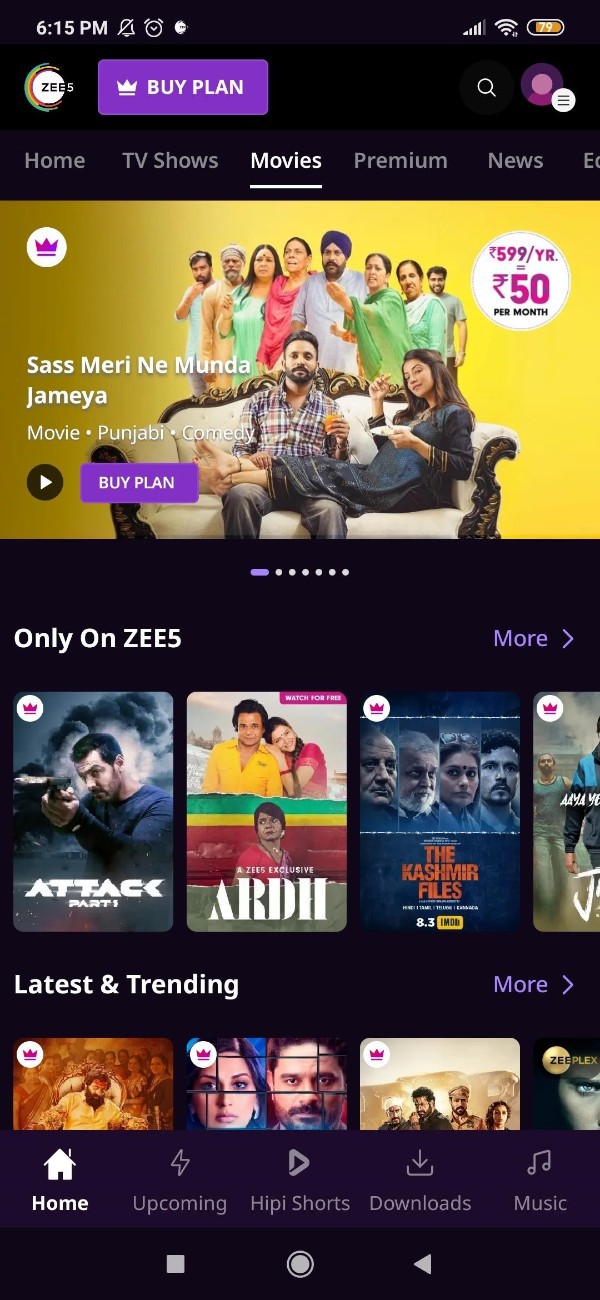 How To Download Movies From Zee5 App