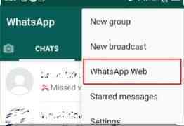 How to download video from WhatsApp web