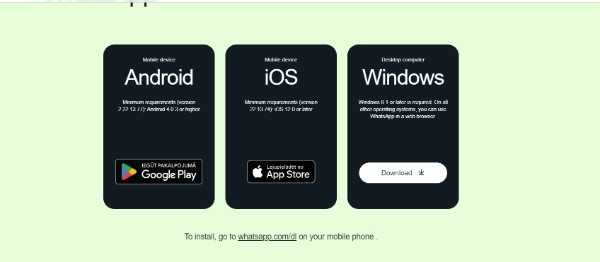 How To Download WhatsApp In Windows 7