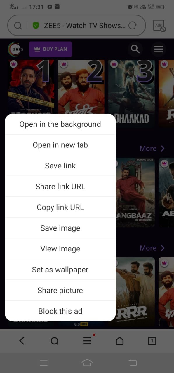 How To Download ZEE5 Videos In Mobile