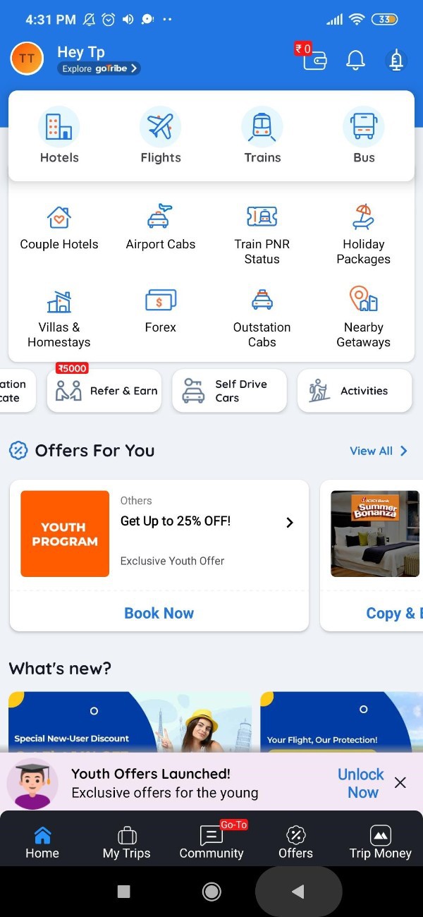How To Earn Gocash In Goibibo