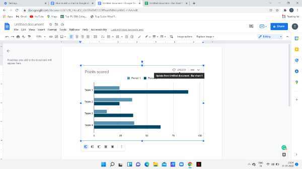 How To Edit A Chart In Google Docs