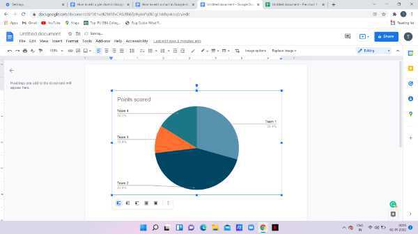 How To Edit A Pie Chart In Google Docs