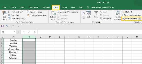 How To Edit Drop-Down List In Excel 2016