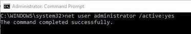 How To Enable Administrator Account In Windows 10 Using CMD
