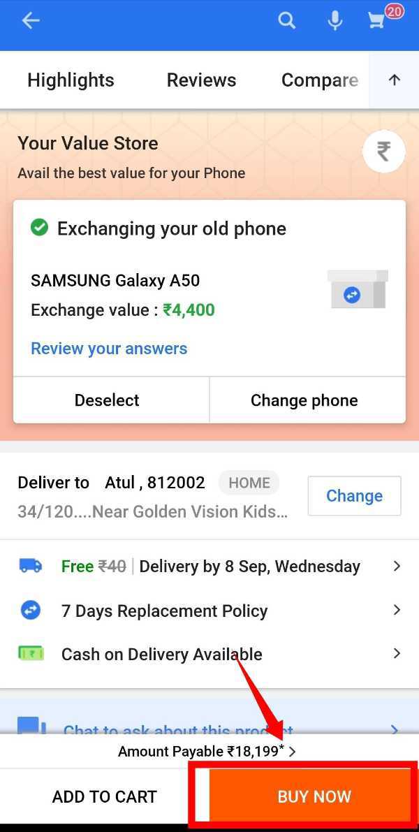 How To Exchange Mobile In Flipkart