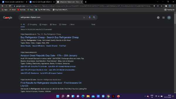 How To Exclude A Website From Google Search