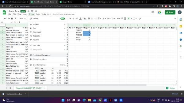 How To Find Duplicates In Google Sheets