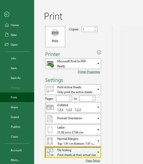 How To Fit All Columns On One Page In Excel
