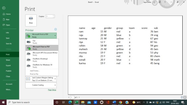 How To Fit Excel Sheet On One Page PDF