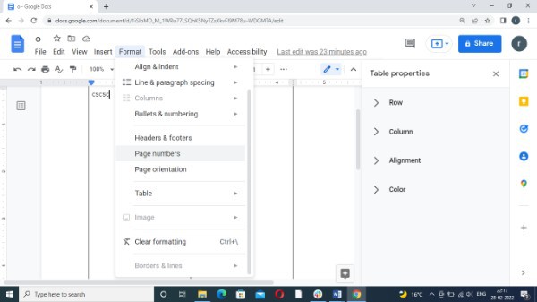 How To Format A Book In Google Docs