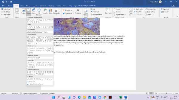 How To Free Draw In Word