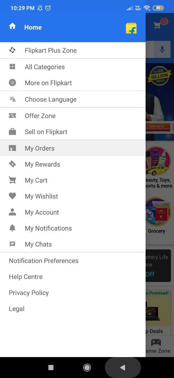 How To Get Invoice From Flipkart Through Order Id