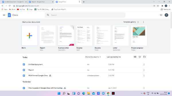 How To Get MLA Format On Google Docs