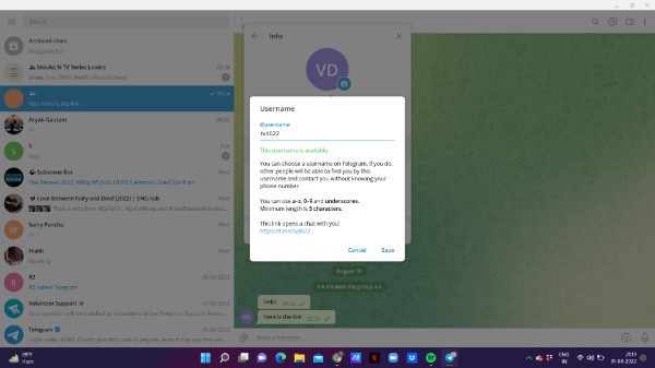 How To Get My Telegram Profile Link