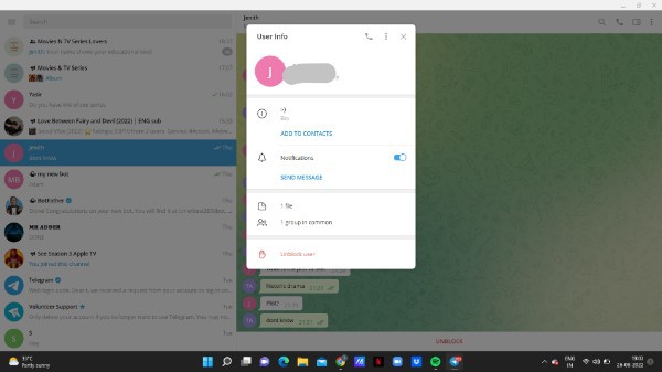 How To Get Unblocked On Telegram