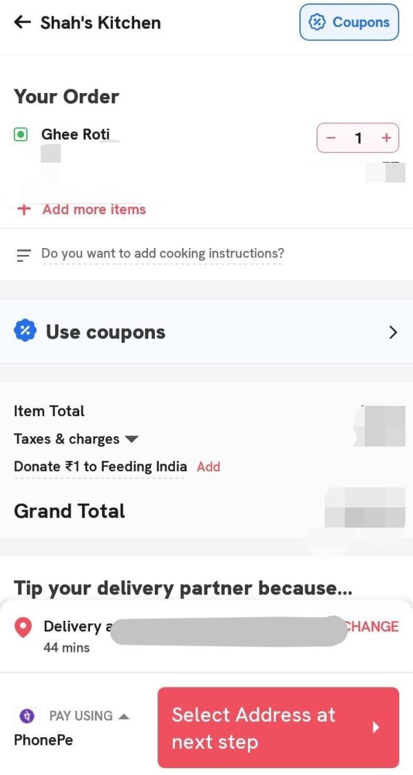 How To Get Zomato Credits