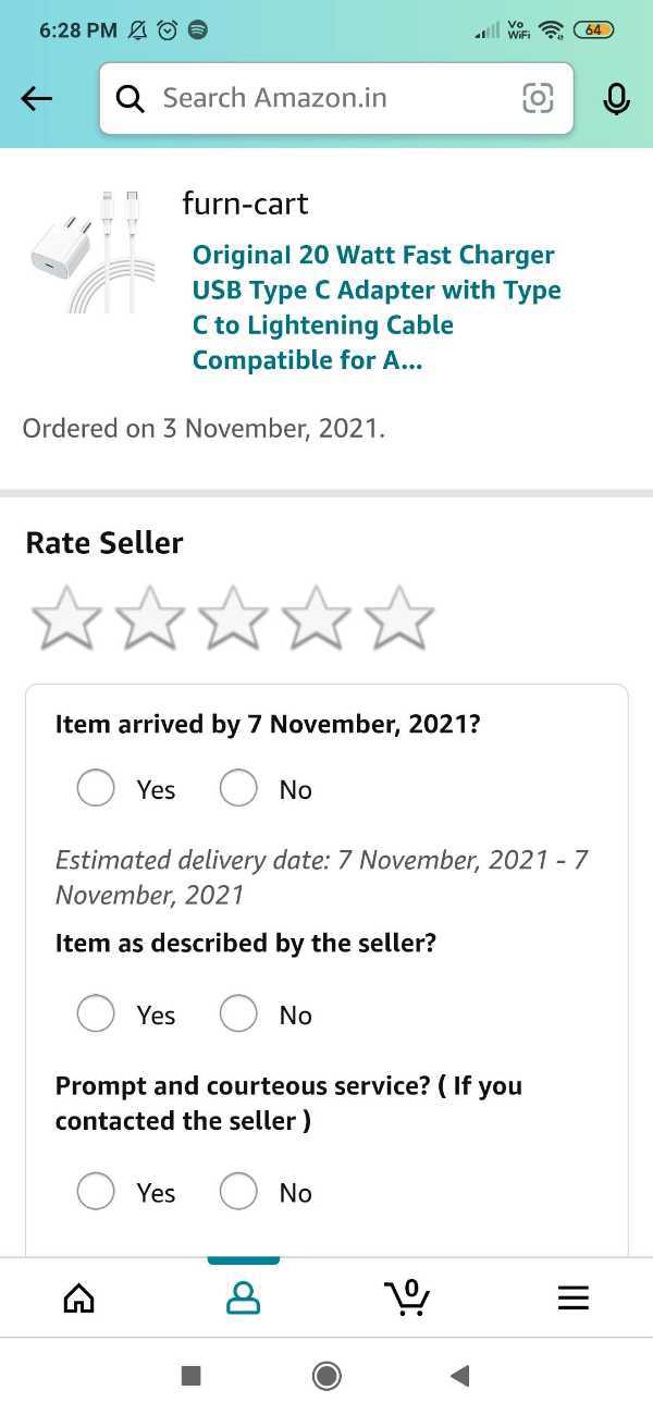 How To Give Seller Feedback On Amazon App