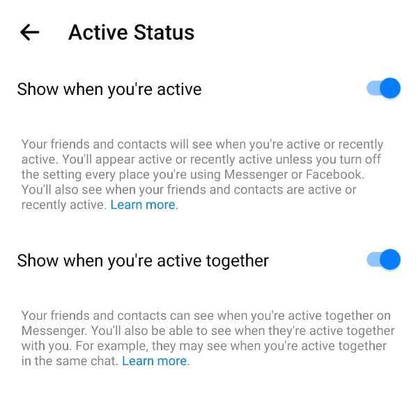 How To Hide Online Status On Facebook Messenger