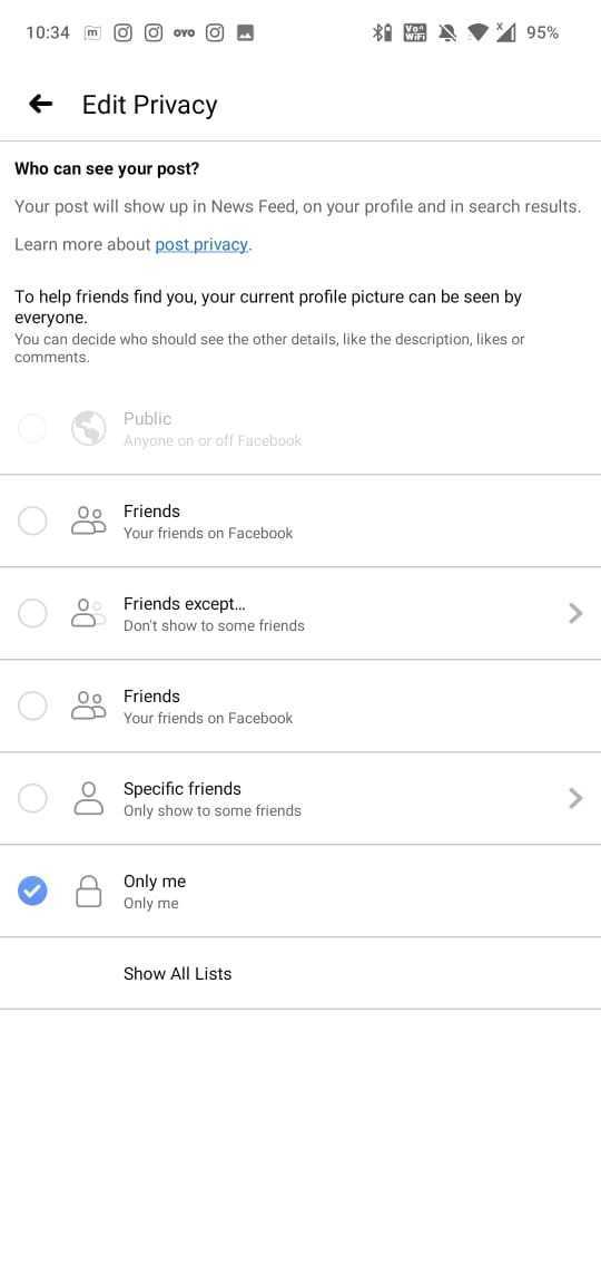 How To Hide Profile Picture On Facebook From Public