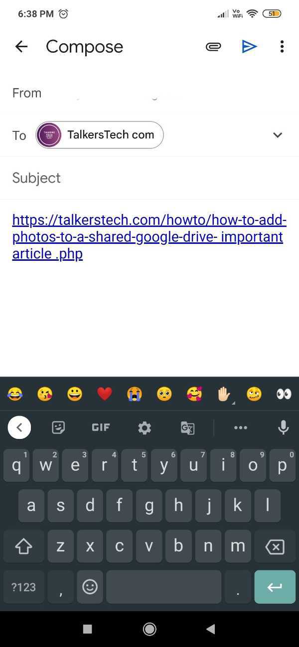 How To Hyperlink In Gmail App
