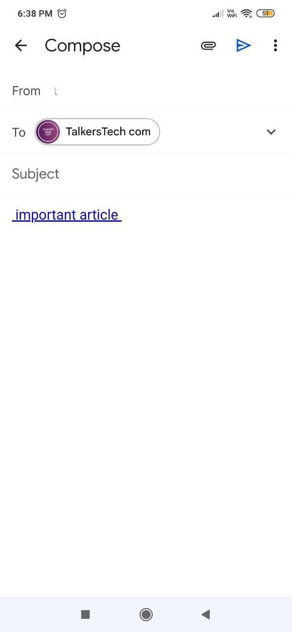 How To Hyperlink In Gmail App