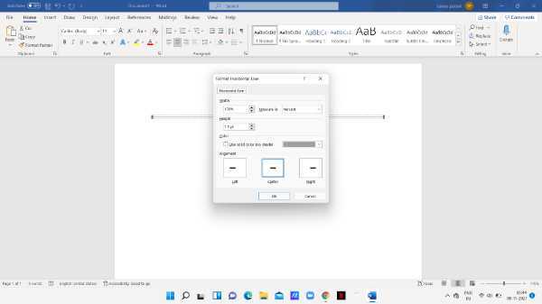 How To Insert A Line In Word For Resume