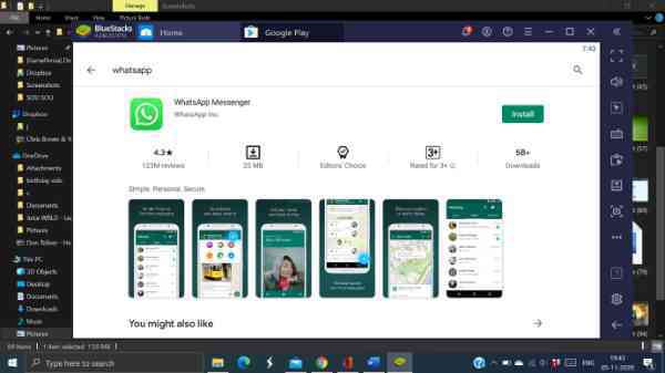 How To Install WhatsApp On PC Windows 10 Without Phone