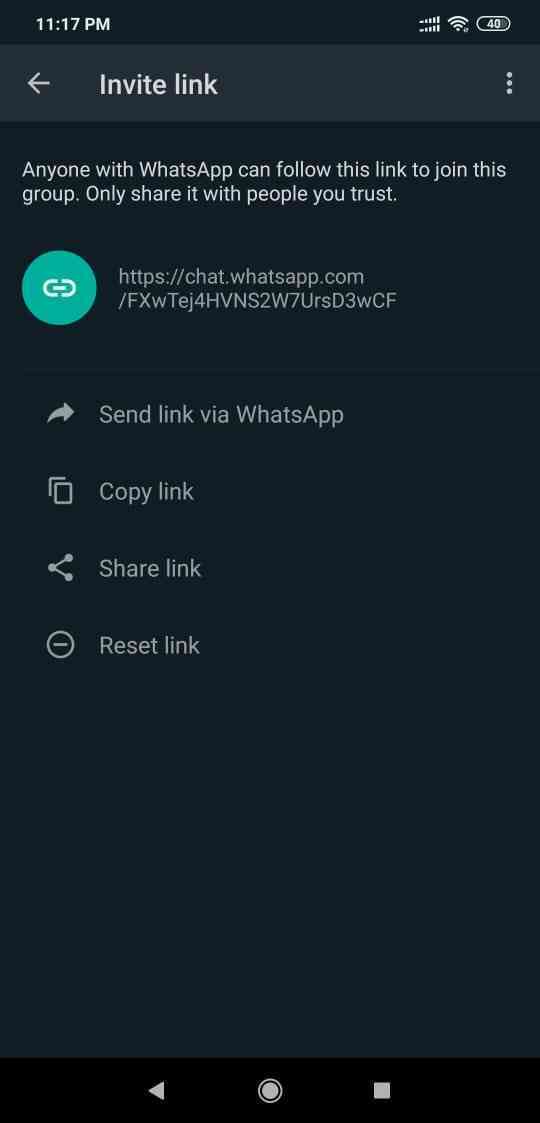 How to join WhatsApp group after exit