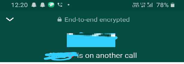 How To Know If Someone Is On WhatsApp Call