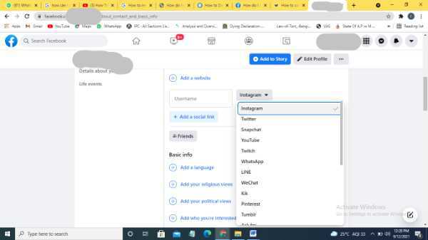 How To Link Facebook To Instagram On Computer