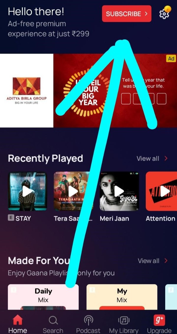 How To Listen Songs Offline On Gaana