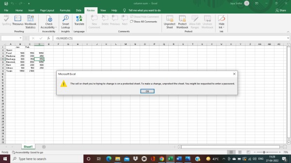 How To Lock Formulas In Excel Without Protecting Sheet
